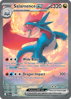 Salamence ex (187/159) - Journey Together
