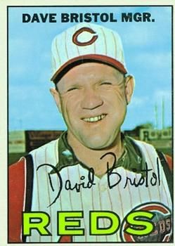 Dave Bristol 1967 Topps #21 Sports Card