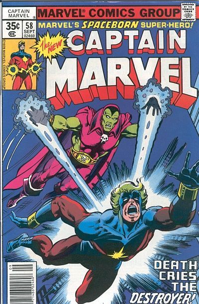 Captain Marvel #58 Comic