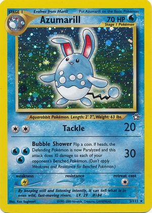 Azumarill (2/111) - Neo Genesis (Unlimited)