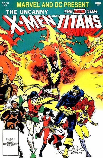 Marvel & DC Present Featuring The Uncanny X-Men & The New Teen Titans #1 Comic