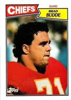 Brad Budde 1987 Topps #167 Sports Card