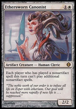 Ethersworn Canonist (Shards of Alara) Trading Card