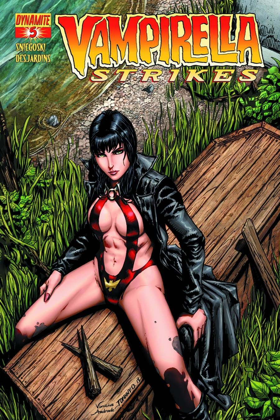 Vampirella Strikes #5 [Cover A Johnny D] Comic