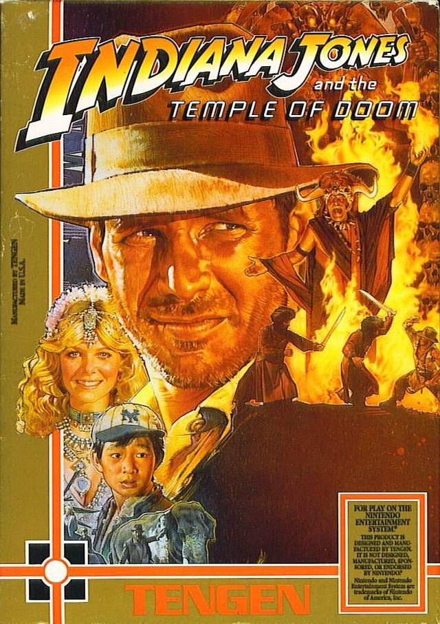 Indiana Jones and the Temple of Doom [Unlicensed] Video Game