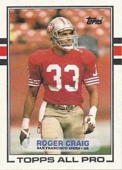 Roger Craig 1989 Topps #8 Sports Card