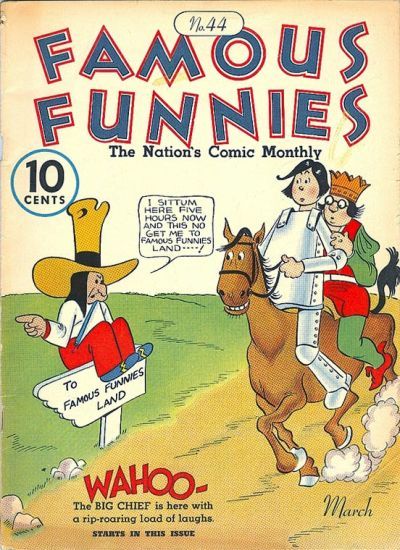 Famous Funnies #44 Comic