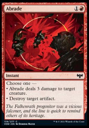 Abrade (Innistrad: Crimson Vow)