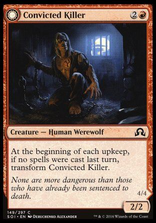 Convicted Killer (Shadows over Innistrad) Trading Card