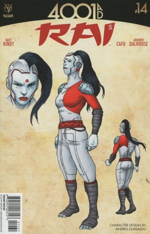 Rai #14 (Cover C 10 Copy Cover Char Dsn Guin)