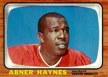 Abner Haynes 1966 Topps #35 Sports Card