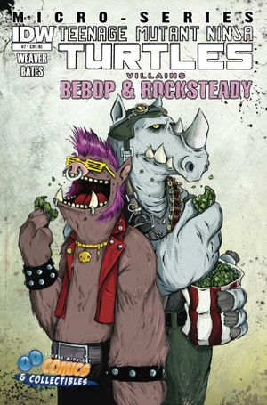 Teenage Mutant Ninja Turtles Villains Micro-series #7 (Double Midnight Comics Variant)