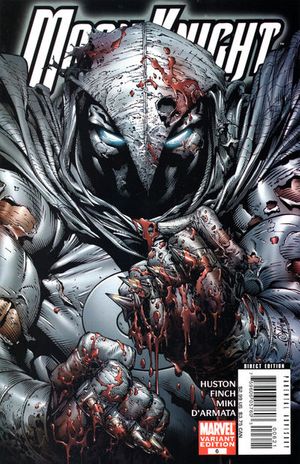 Moon Knight #6 (Bloody Variant)