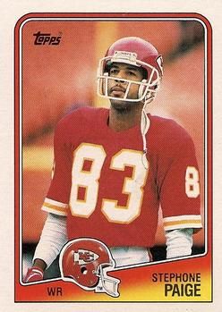 Stephone Paige 1988 Topps #365 Sports Card