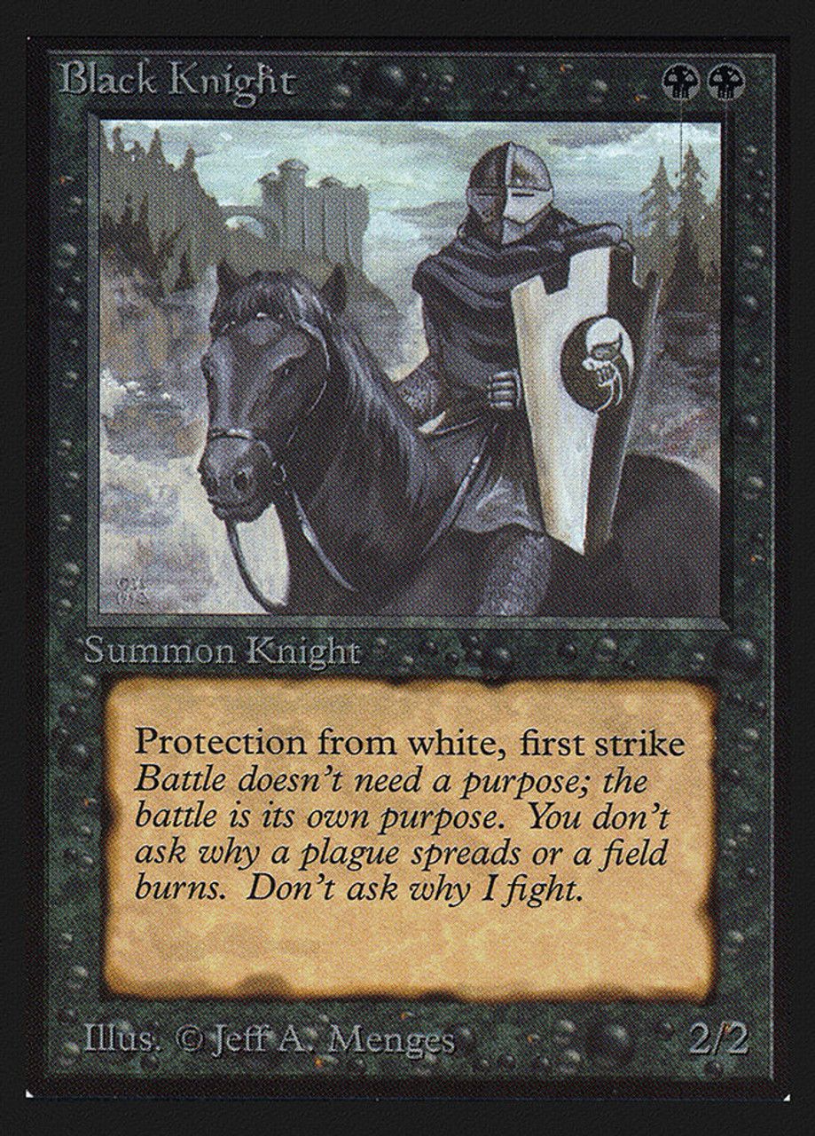 Black Knight (Collector's Edition) Trading Card