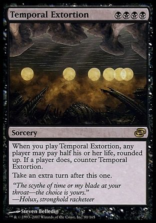 Temporal Extortion (Planar Chaos) Trading Card