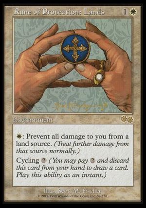 Rune of Protection: Lands (Urza's Saga)