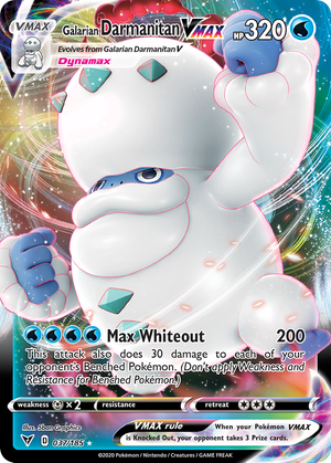 Galarian Darmanitan VMAX (37/185) - Vivid Voltage