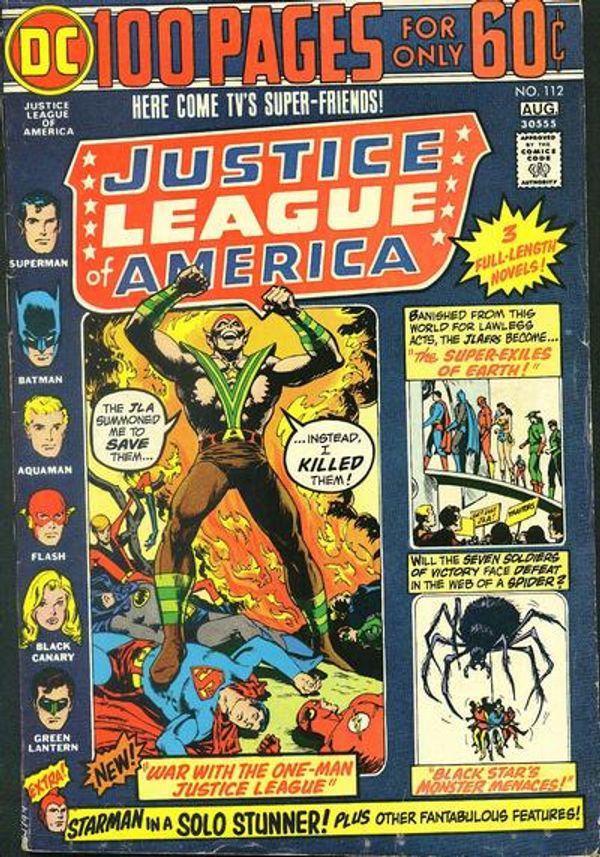 Justice League of America #112