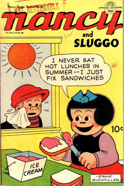 Nancy and Sluggo #18 Comic