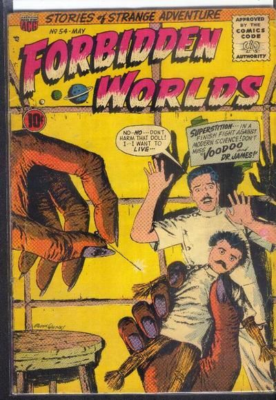 Forbidden Worlds #54 Comic