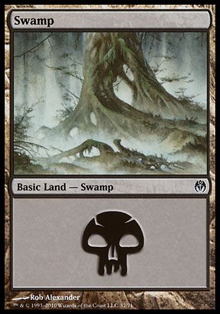 Swamp (Phyrexia vs. The Coalition) Trading Card