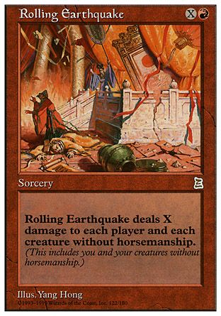 Rolling Earthquake (Portal Three Kingdoms) Trading Card