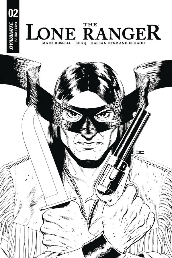 Lone Ranger Vol 3 #2 (10 Copy Cassaday B&w Cover)