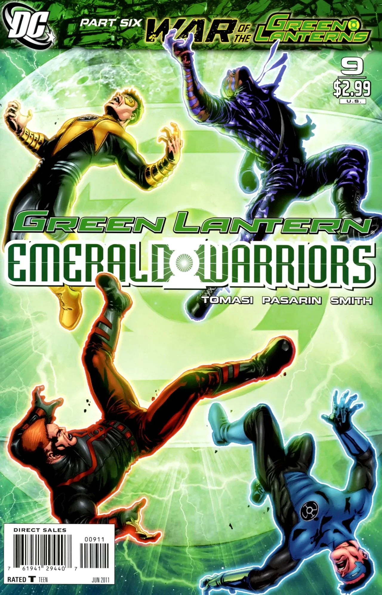 Green Lantern: Emerald Warriors #9 Comic