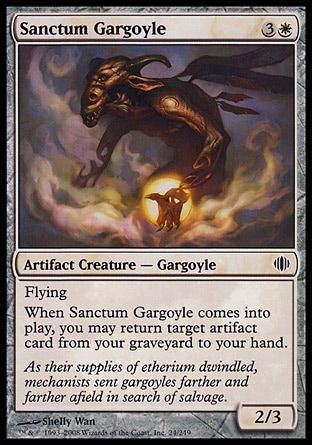 Sanctum Gargoyle (Shards of Alara) Trading Card