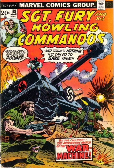 Sgt. Fury And His Howling Commandos #118 Comic