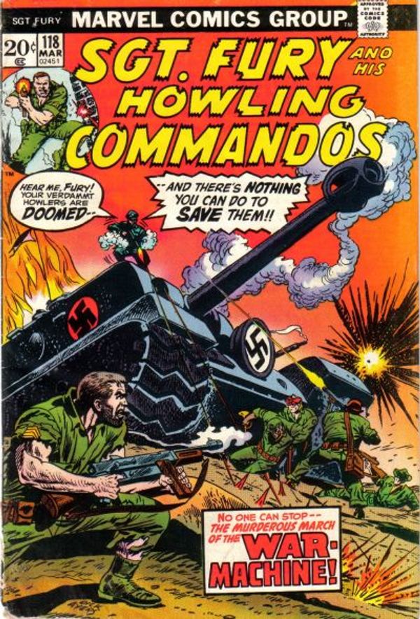Sgt. Fury And His Howling Commandos #118