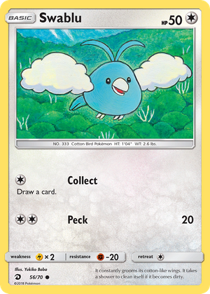 Swablu (56/70) - Dragon Majesty