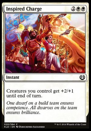 Inspired Charge (Kaladesh)