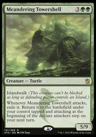 Meandering Towershell (Khans of Tarkir) Trading Card