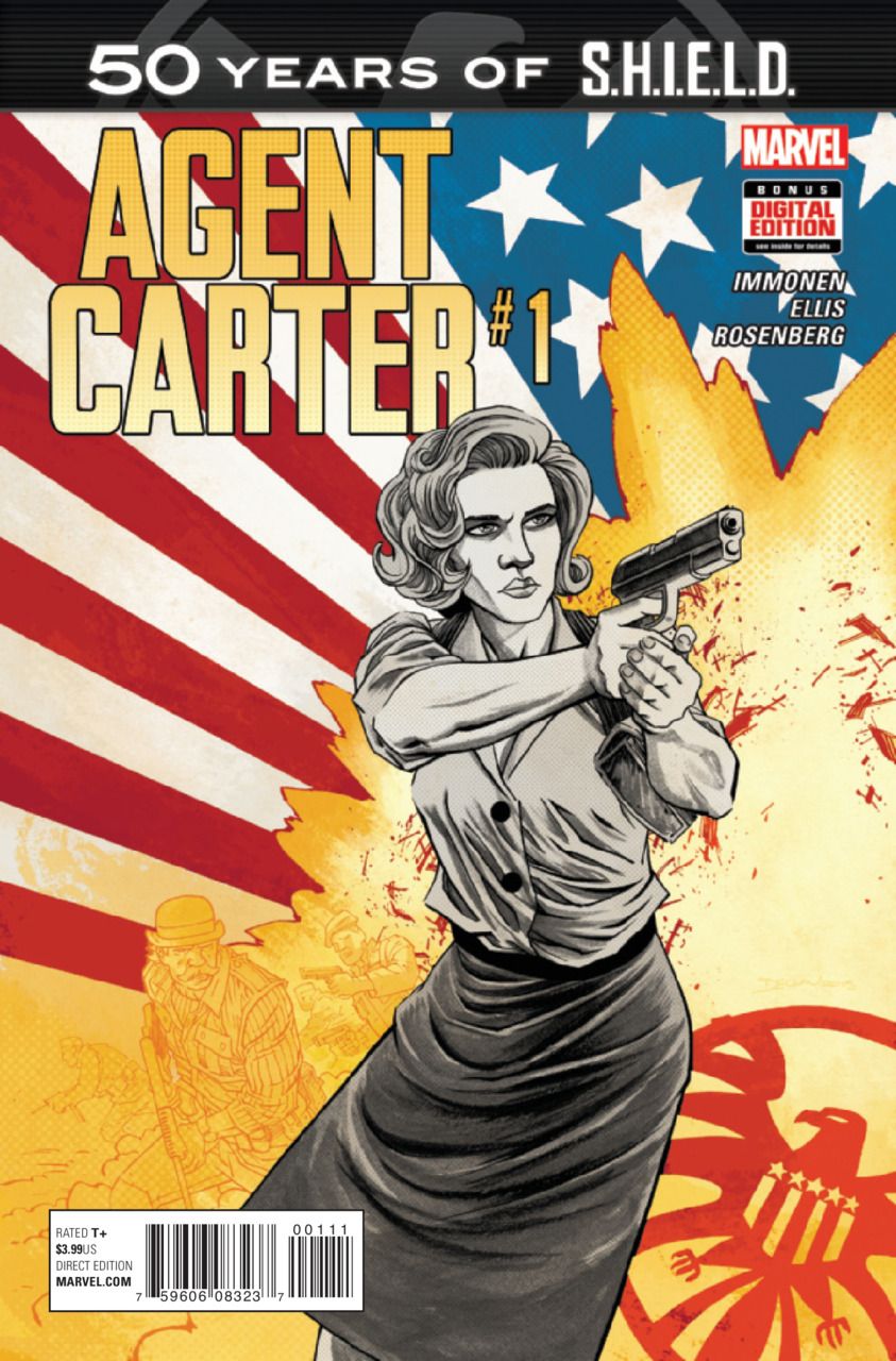 Agent Carter Shield 50th Anniversary #1 Comic