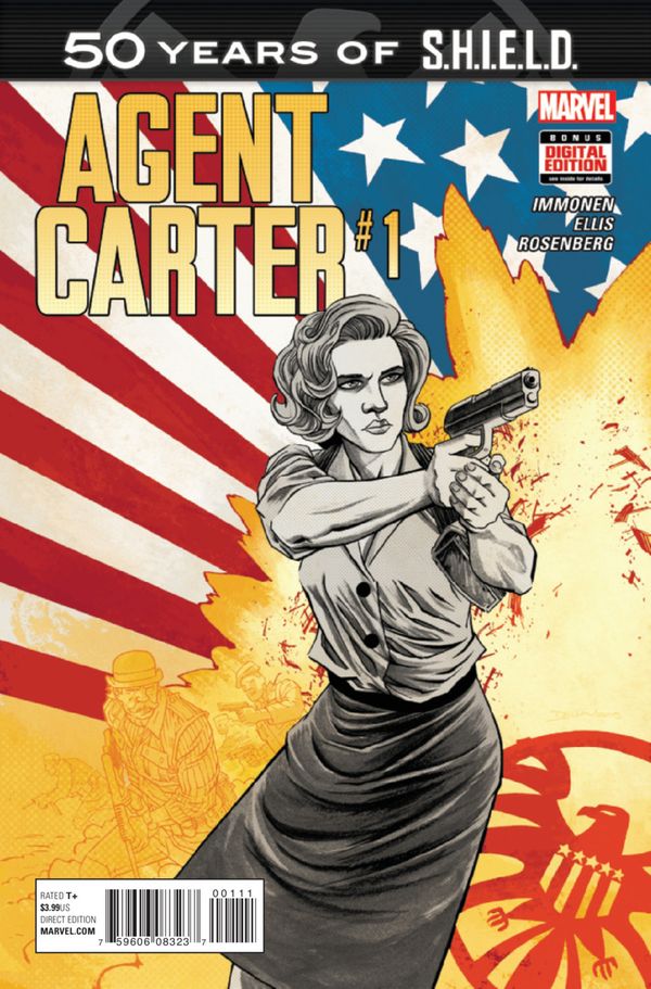 Agent Carter Shield 50th Anniversary #1