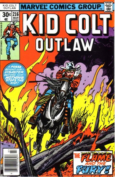 Kid Colt Outlaw #216 Comic