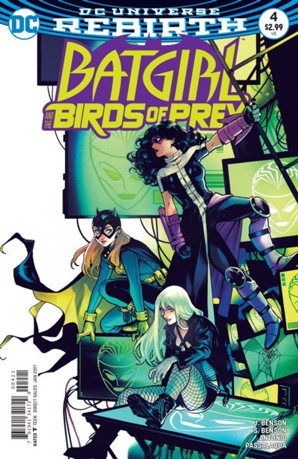Batgirl & the Birds of Prey #4 (Variant Cover)