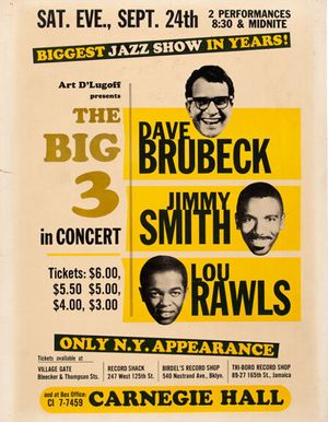 Dave Brubeck Carnegie Hall 1966