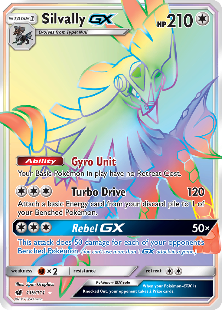 Silvally GX (119/111) - Crimson Invasion Pokémon Card