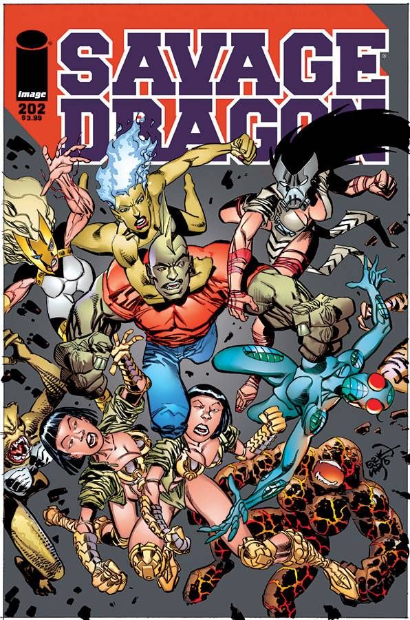 Savage Dragon #202 Comic