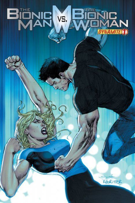 Bionic Man vs. Bionic Woman #1 Comic