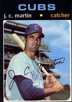 Autographed J.C. MARTIN Chicago White Sox 1966 Topps Card - Main