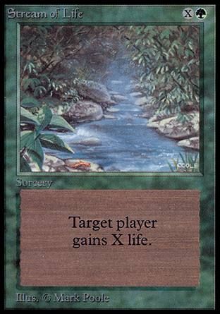 Stream of Life (Alpha) Trading Card