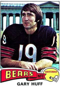 Gary Huff 1975 Topps #38 Sports Card
