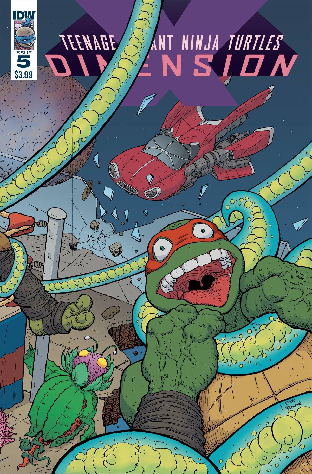 Teenage Mutant Ninja Turtles: Dimension X #5 Comic
