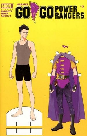 Saban's Go Go Power Rangers #7 (Unlockable Mok Variant)