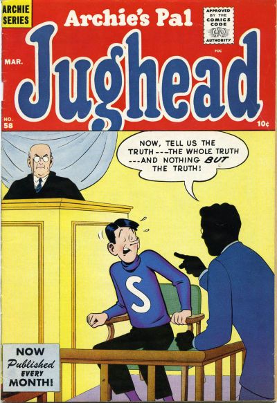 Archie's Pal Jughead #58 Comic
