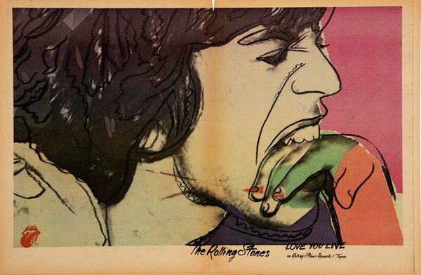 Rolling Stones Promotional Poster 1977